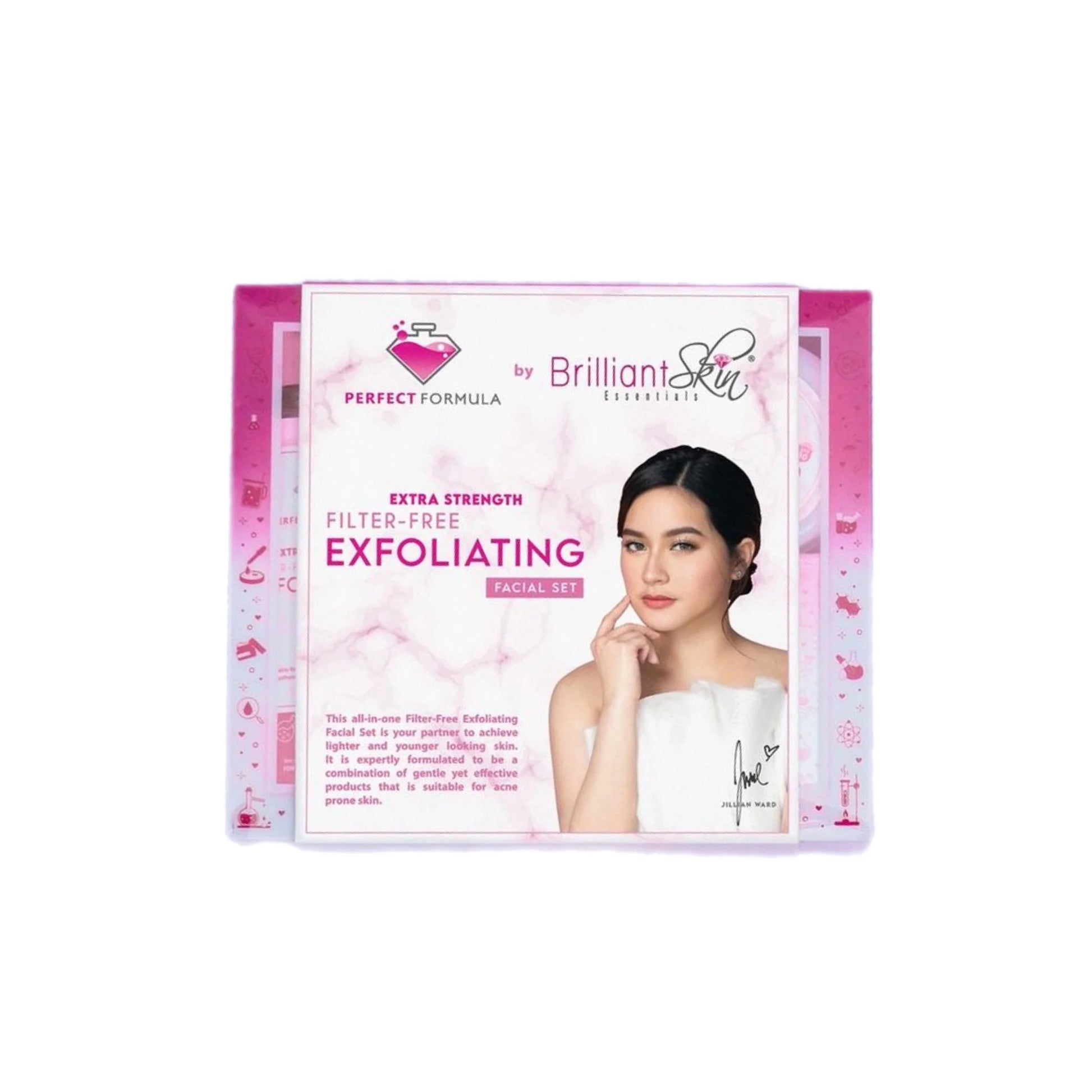 Brilliant Skin Essentials, Extra Strength Filter Free Exfoliating Facial Set, all about skin doha, skincare, qatar, beauty, cosmetics, trending, tiktok, snapchat, facebook, instagram, Perfume