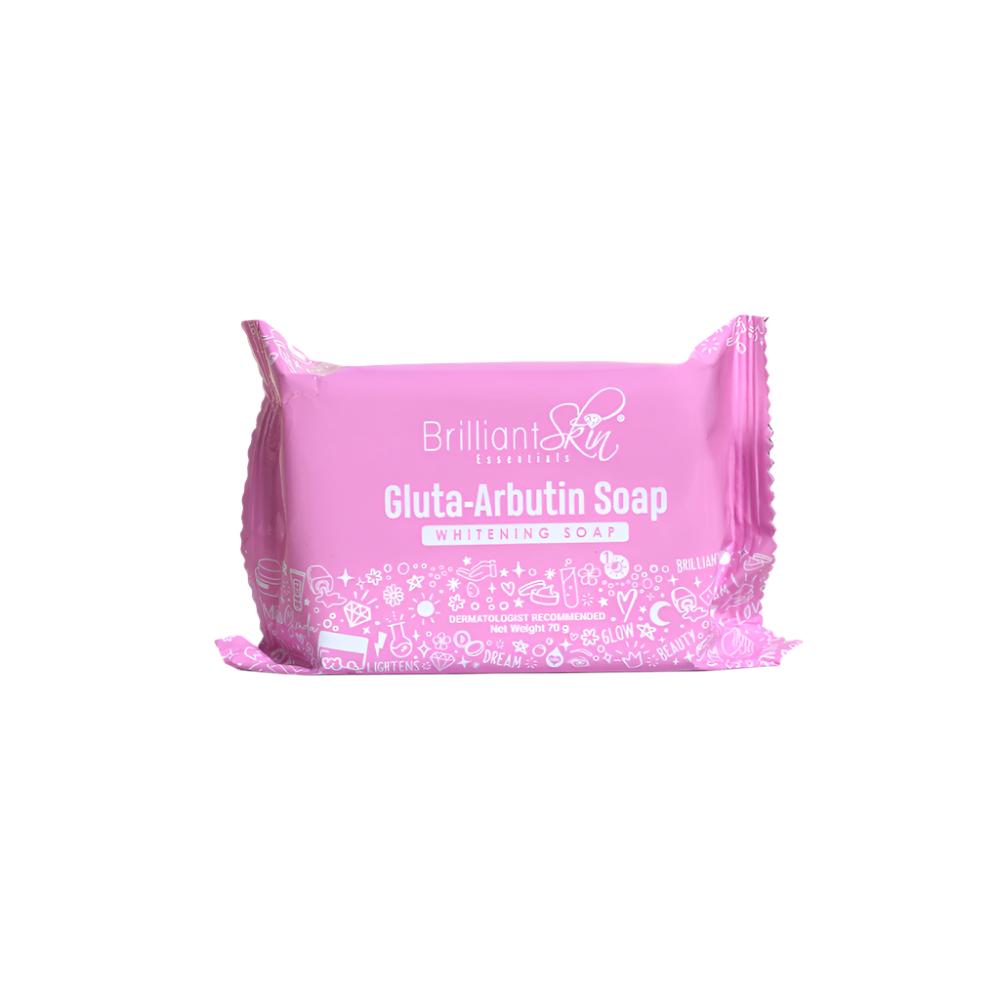 Brilliant Skin Essentials, Gluta-Arbutin soap 70g all about skin doha, skincare, qatar, beauty, cosmetics, trending, tiktok, snapchat, facebook, instagram