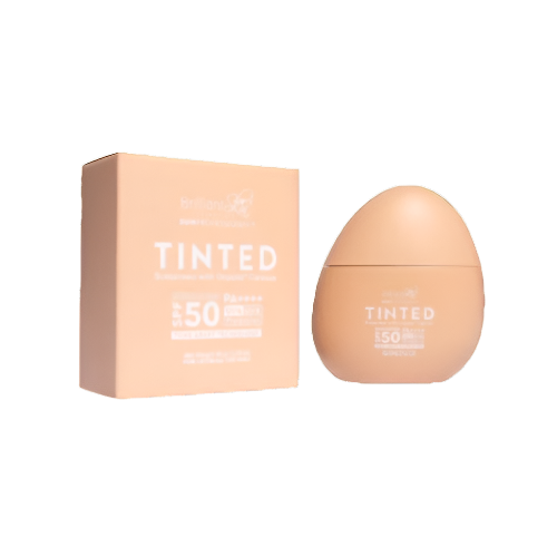 Brilliant Skin Essentials, Tinted Sunscreen with Orgasol Caresse SPF50 PA++++, all about skin doha, skincare, qatar, beauty, cosmetics, trending, tiktok, snapchat, facebook, instagram, Perfume, reels, hightlights, followers, fyp