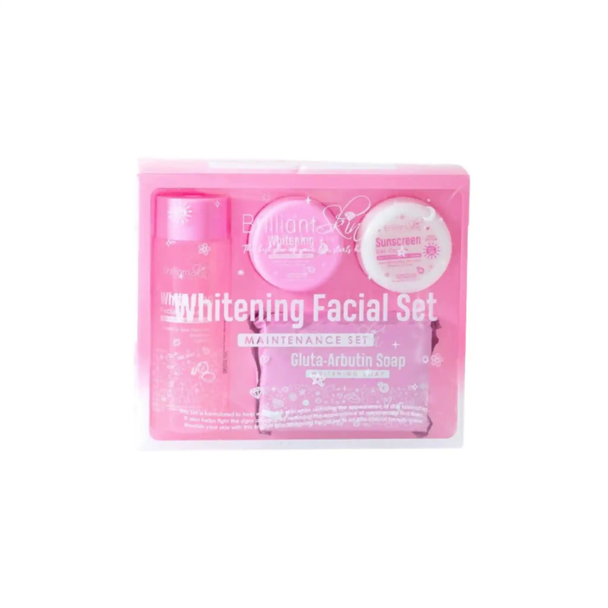 3 Whitening Facial Set トライアルセット Brilliant skin essentials~Whitening facial set(maintenance