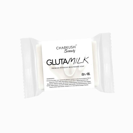 Buy CHARKUSH Beauty, Glutamilk Premium Intensive Brightening Soap 70g online at the best price in Qatar