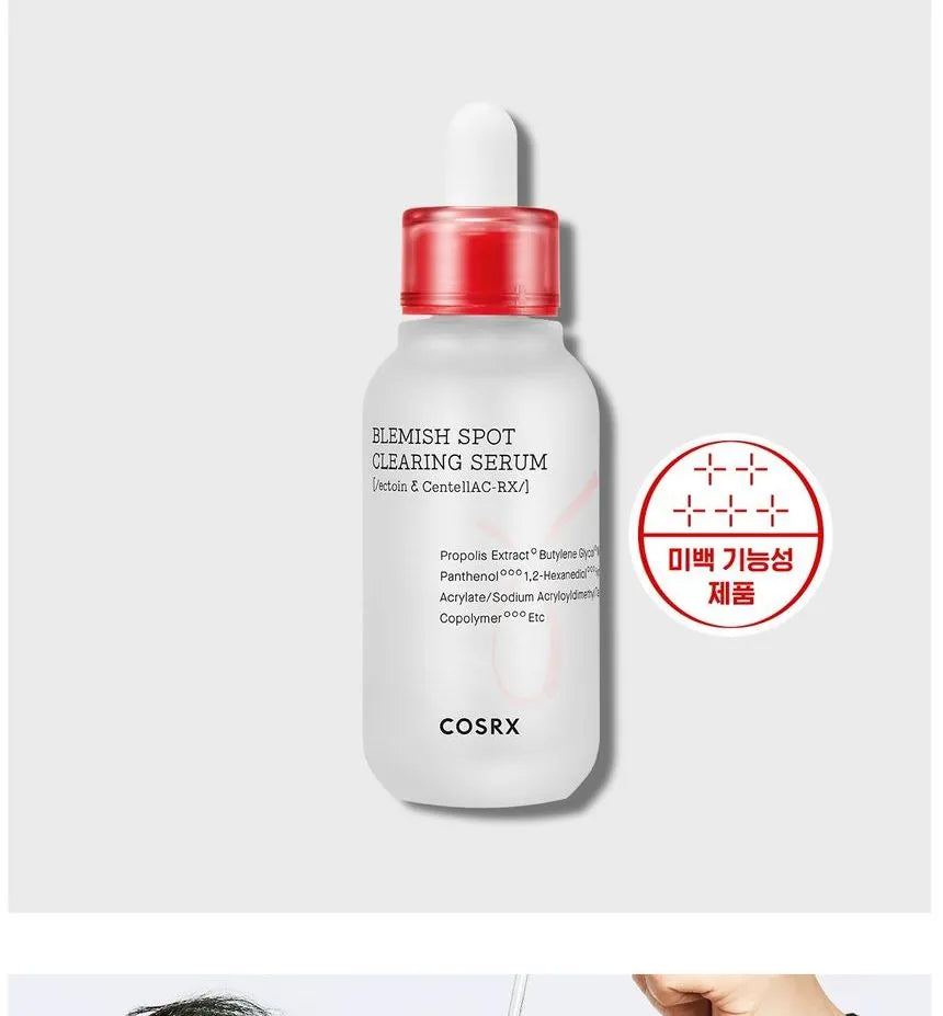 COSRX, AC Collection Blemish Spot Clearing Serum 40ml All About Skin Doha Skincare Qatar Beauty Cosmetics Available in Qatar Available in Qatar Store all about skin doha qatar skincare cosmetics beauty