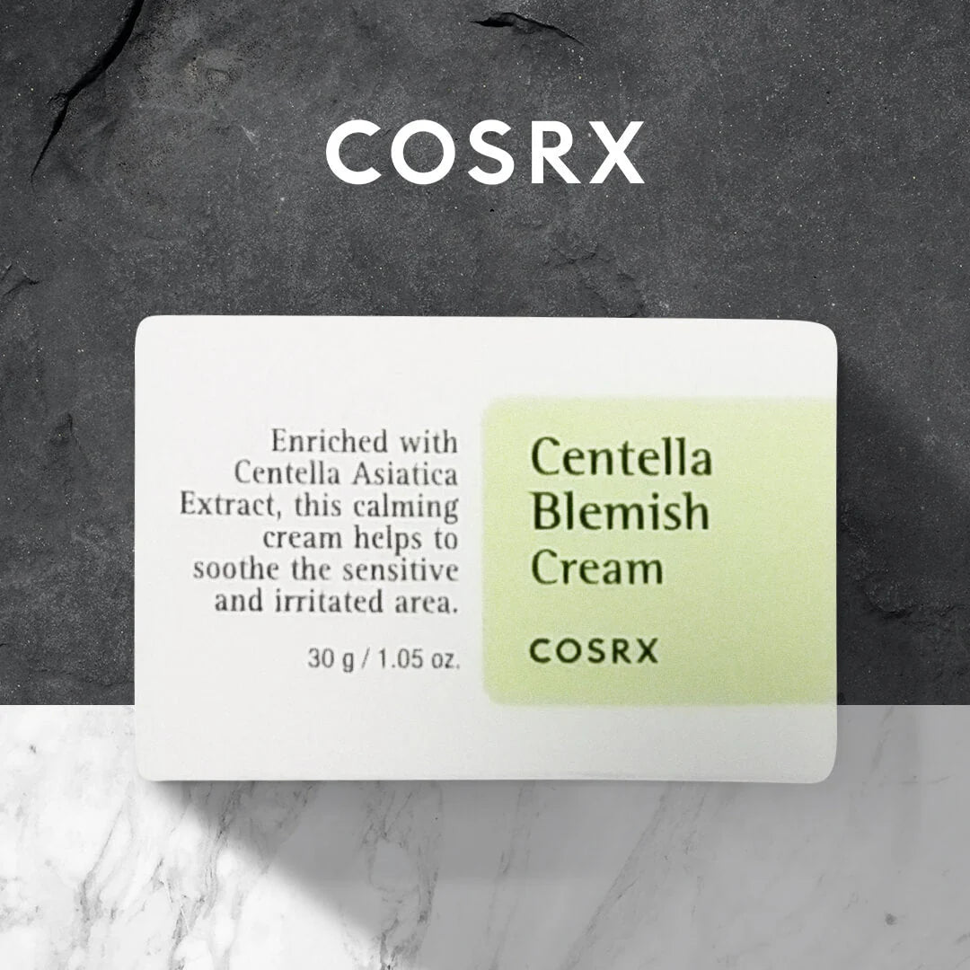 COSRX, Centella Blemish Cream 30ml All About Skin Doha Skincare Qatar Beauty Cosmetics Available in Qatar Available in Qatar Store all about skin doha qatar skincare cosmetics beauty