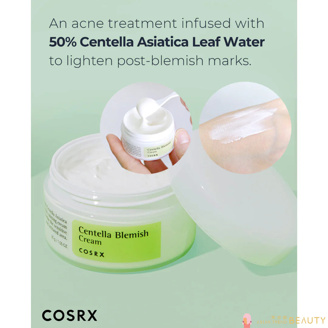 COSRX, Centella Blemish Cream 30ml All About Skin Doha Skincare Qatar Beauty Cosmetics Available in Qatar Available in Qatar Store all about skin doha qatar skincare cosmetics beauty