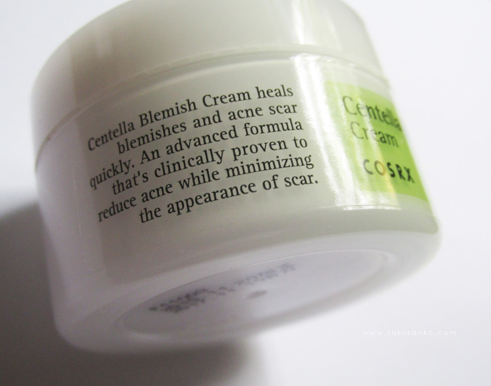 COSRX, Centella Blemish Cream 30ml All About Skin Doha Skincare Qatar Beauty Cosmetics Available in Qatar Available in Qatar Store all about skin doha qatar skincare cosmetics beauty