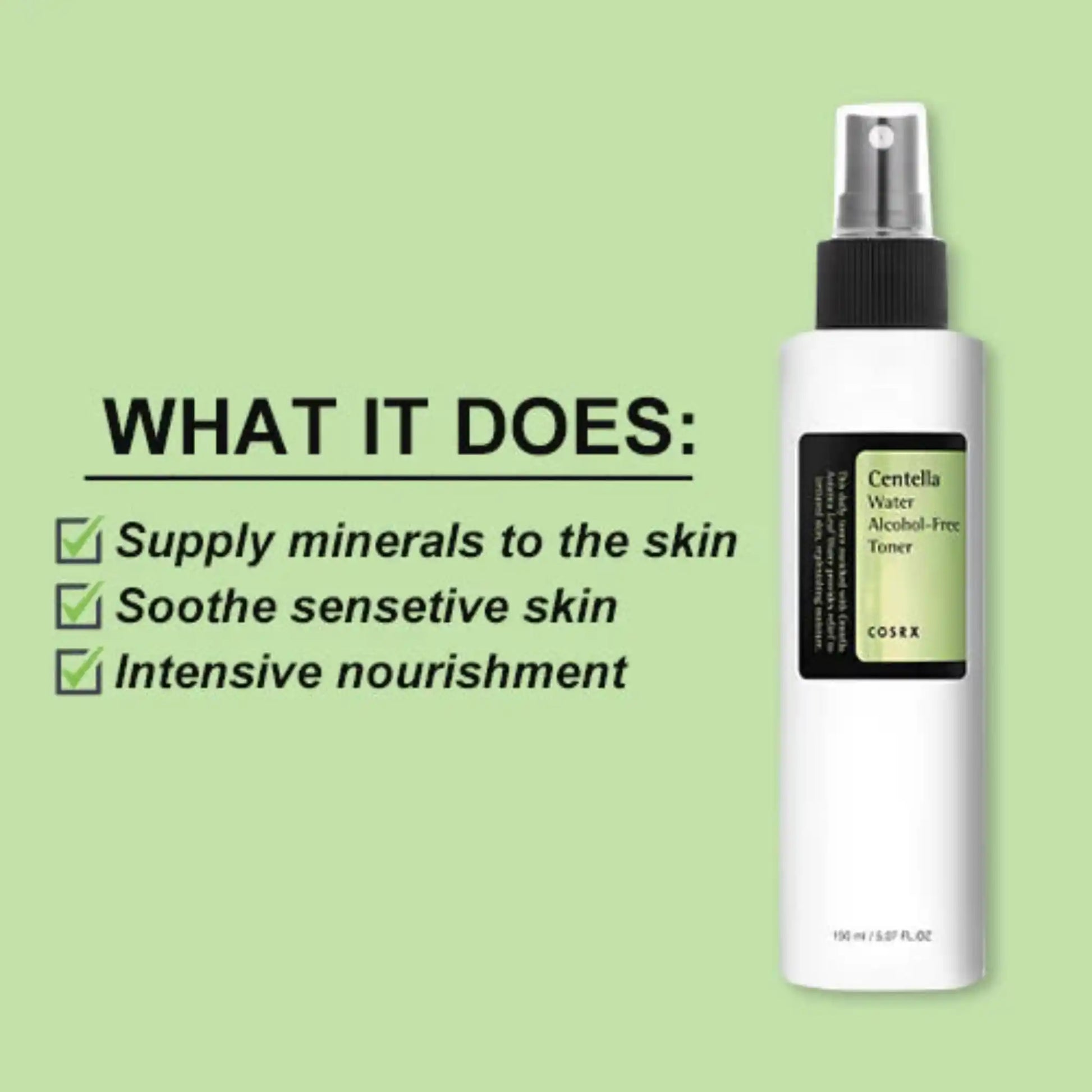 COSRX, Centella Water Alcohol-Free Toner 150ml Price in Qatar