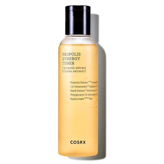 COSRX, Full Fit Propolis Synergy Toner 150ml All About Skin Doha Skincare Qatar Beauty Cosmetics Available in Qatar Available in Qatar Store all about skin doha qatar skincare cosmetics beauty