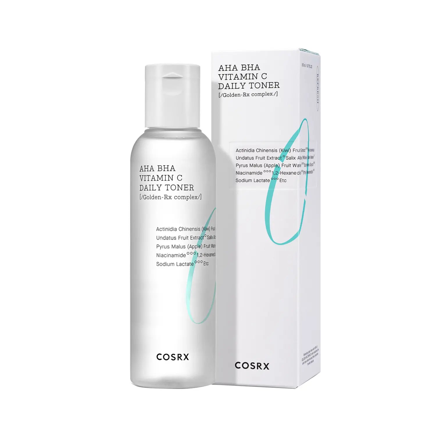 COSRX, REFRESH AHA BHA Vitamin C Daily Toner 150ml All About Skin Doha Skincare Qatar Beauty Cosmetics Available in Qatar Available in Qatar Store all about skin doha qatar skincare cosmetics beauty