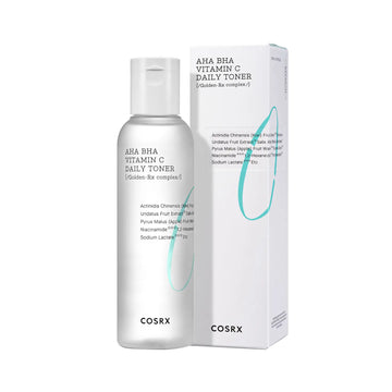 COSRX, REFRESH AHA BHA Vitamin C Daily Toner 150ml All About Skin Doha Skincare Qatar Beauty Cosmetics Available in Qatar Available in Qatar Store all about skin doha qatar skincare cosmetics beauty