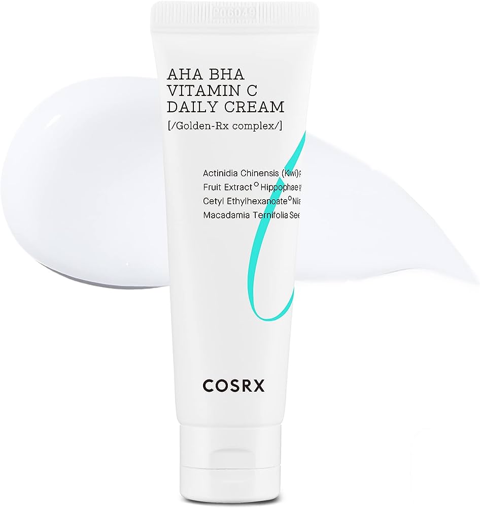 COSRX, Refresh AHA BHA Vitamin C Daily Cream 50ml All About Skin Doha Skincare Qatar Beauty Cosmetics Available in Qatar Available in Qatar Store all about skin doha qatar skincare cosmetics beauty