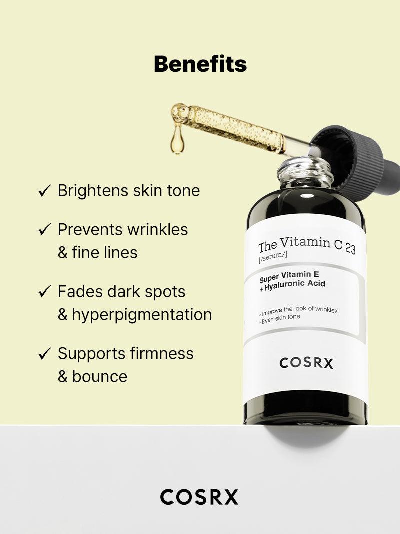 COSRX, The Vitamin C 23 Serum 20g  All About Skin Doha Skincare Qatar Beauty Cosmetics Available in Qatar Available in Qatar Store all about skin doha qatar skincare cosmetics beauty