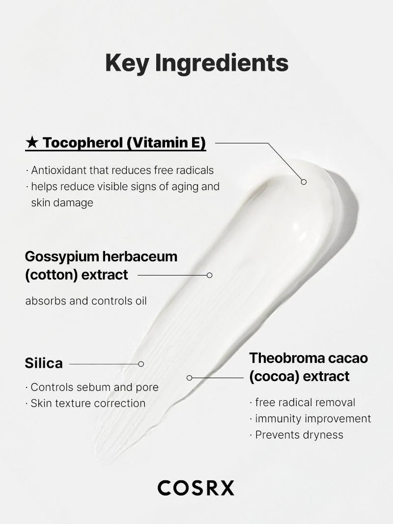 COSRX, Vitamin E Vitalizing Sunscreen SPF50 50ml All About Skin Doha Skincare Qatar Beauty Cosmetics Available in Qatar Available in Qatar Store all about skin doha qatar skincare cosmetics beauty.