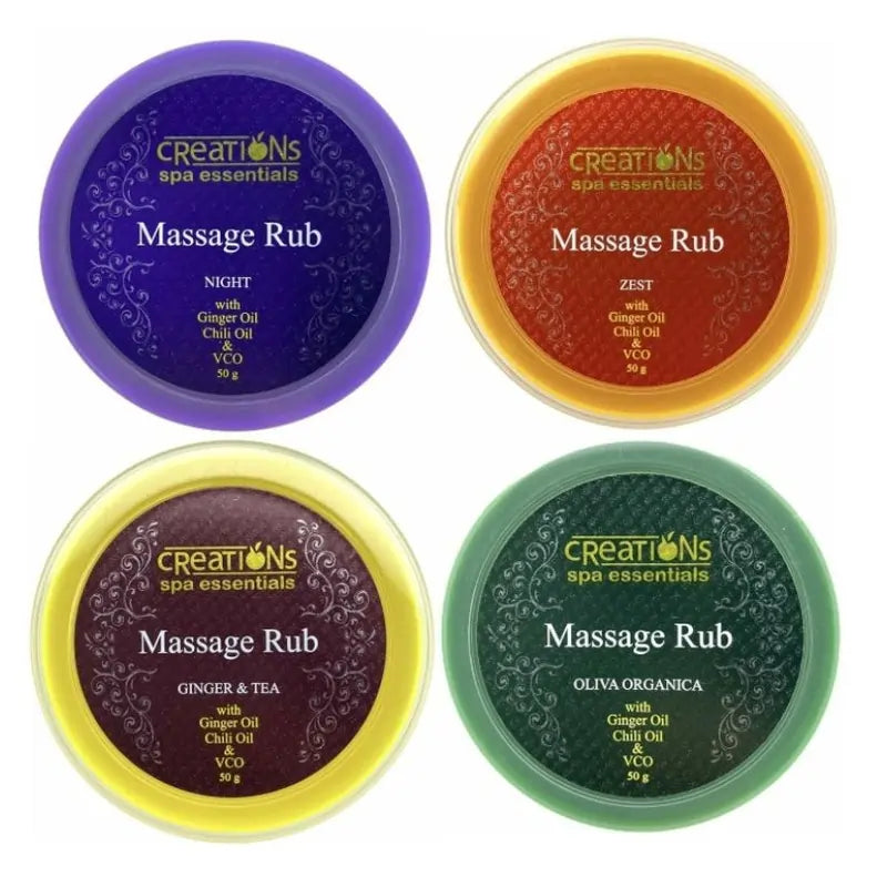 Buy CREATIONS spa essentials, Massage Rub Online in Qatar