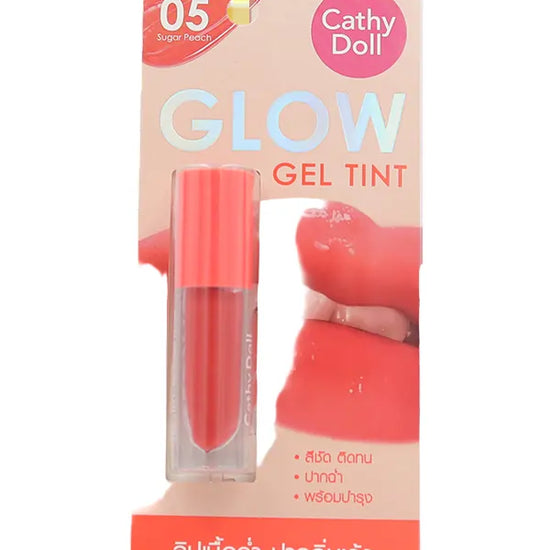 Buy Cathy Doll, Glow Gel Tint 05 Sugar Peach 2.4g Online in Qatar