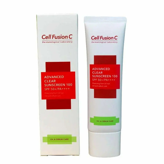 Cellfusion C, Advanced Clear Sunscreen 100 50ml All About Skin Doha Skincare Qatar Beauty Cosmetics Available in Qatar Available in Qatar Store all about skin doha qatar skincare cosmetics beauty
