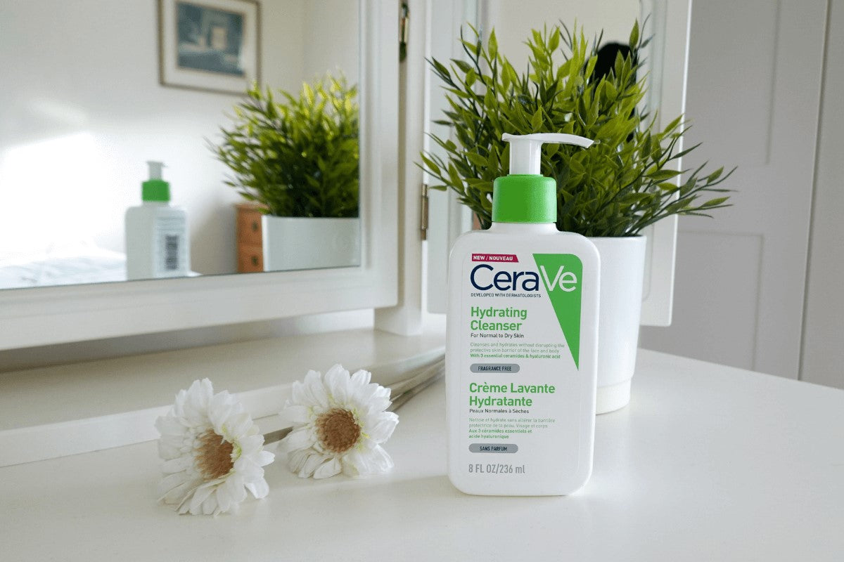 CeraVe, Hydrating Cleanser Normal To Dry Skin All About Skin Doha Skincare Qatar Beauty Cosmetics Available in Qatar Available in Qatar Store all about skin doha qatar skincare cosmetics beauty