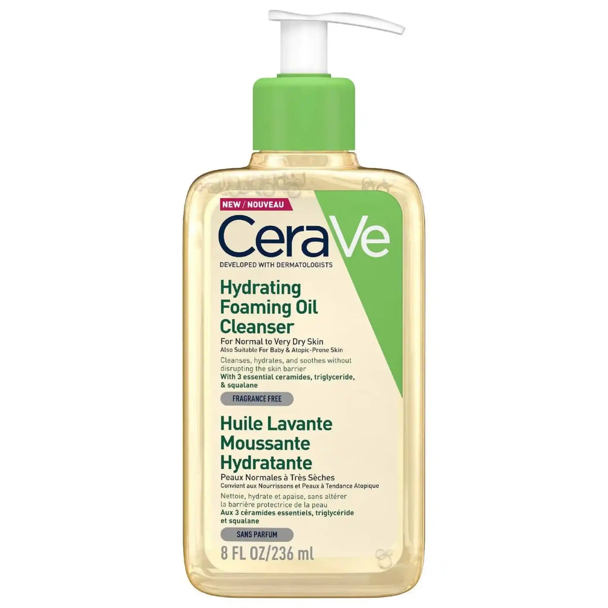 Buy CeraVe, Hydrating Foaming Oil Cleanser online in Qatar