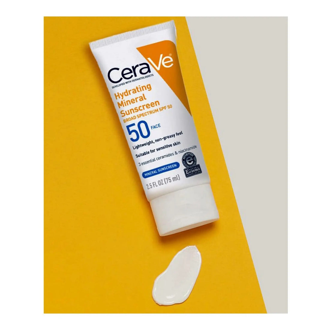 CeraVe Hydrating Mineral Sunscreen SPF 50 Face Lotion 75ml Online in Qatar