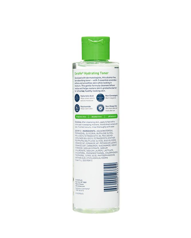 Buy CeraVe, Hydrating Toner for Normal to Dry Skin 200ml in Qatar