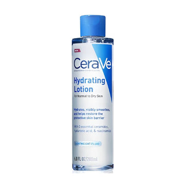 CeraVe, Hydrating Lotion Lightweight Fluid 200ml  doha, qatar, skincare, available, daily, routine, allaboutskindoha, all about skin doha, bestselling, best, mostselling, most, beauty, product,