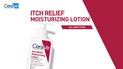 CeraVe, Itch Relief Moisturizing Lotion 237ml All About Skin Doha Skincare Qatar Beauty Cosmetics Available in Qatar Available in Qatar Store all about skin doha qatar skincare cosmetics beauty