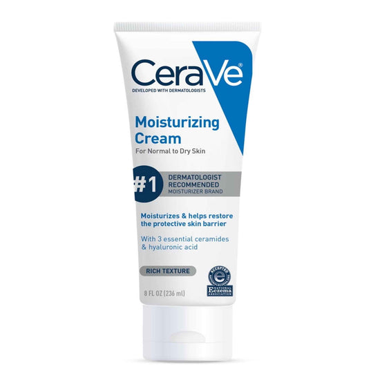 Buy CeraVe, Moisturizing Cream for Normal to Dry Skin 236ml online at the best price in Qatar