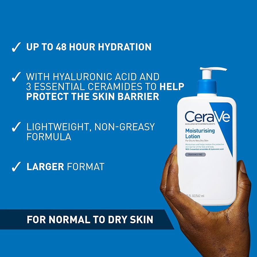 CeraVe Moisturizing Lotion for Dry to Very Dry Skin Hydrate Your
