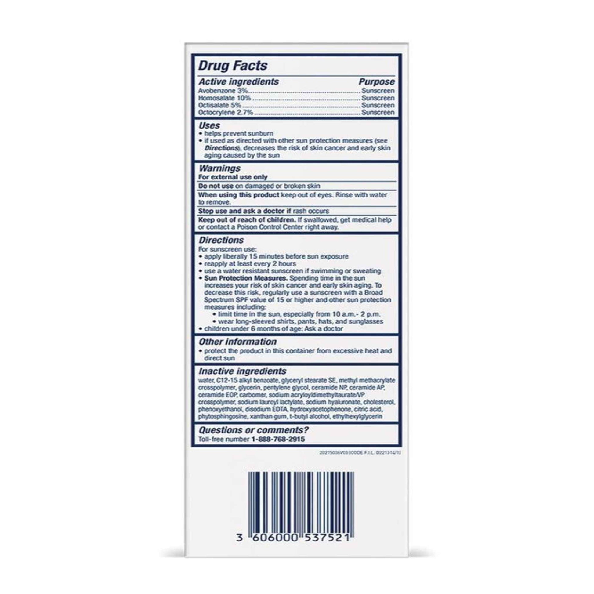 Buy CeraVe, Ultra-Light Moisturizing Lotion SPF30 50ml online in Qatar