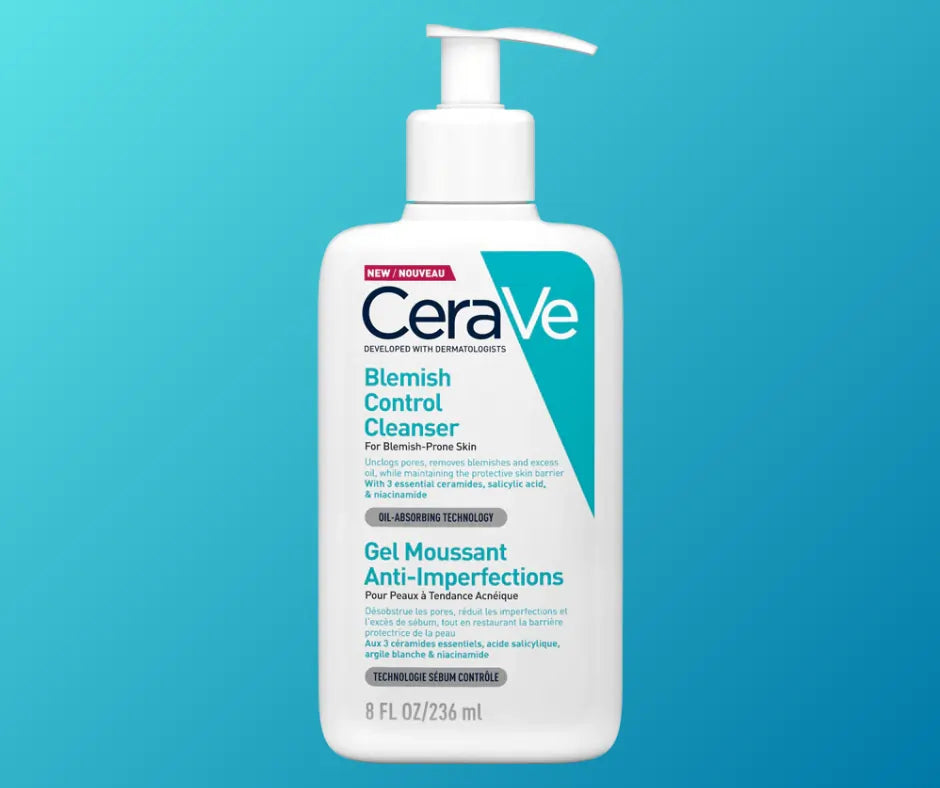 Cerave, Blemish Control Cleanser for Blemish-Prone Skin 236ml All About Skin Doha Skincare Qatar Beauty Cosmetics Available in Qatar Available in Qatar Store all about skin doha qatar skincare cosmetics beauty