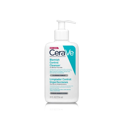 Cerave, Blemish Control Cleanser for Blemish-Prone Skin 236ml All About Skin Doha Skincare Qatar Beauty Cosmetics Available in Qatar Available in Qatar Store all about skin doha qatar skincare cosmetics beauty