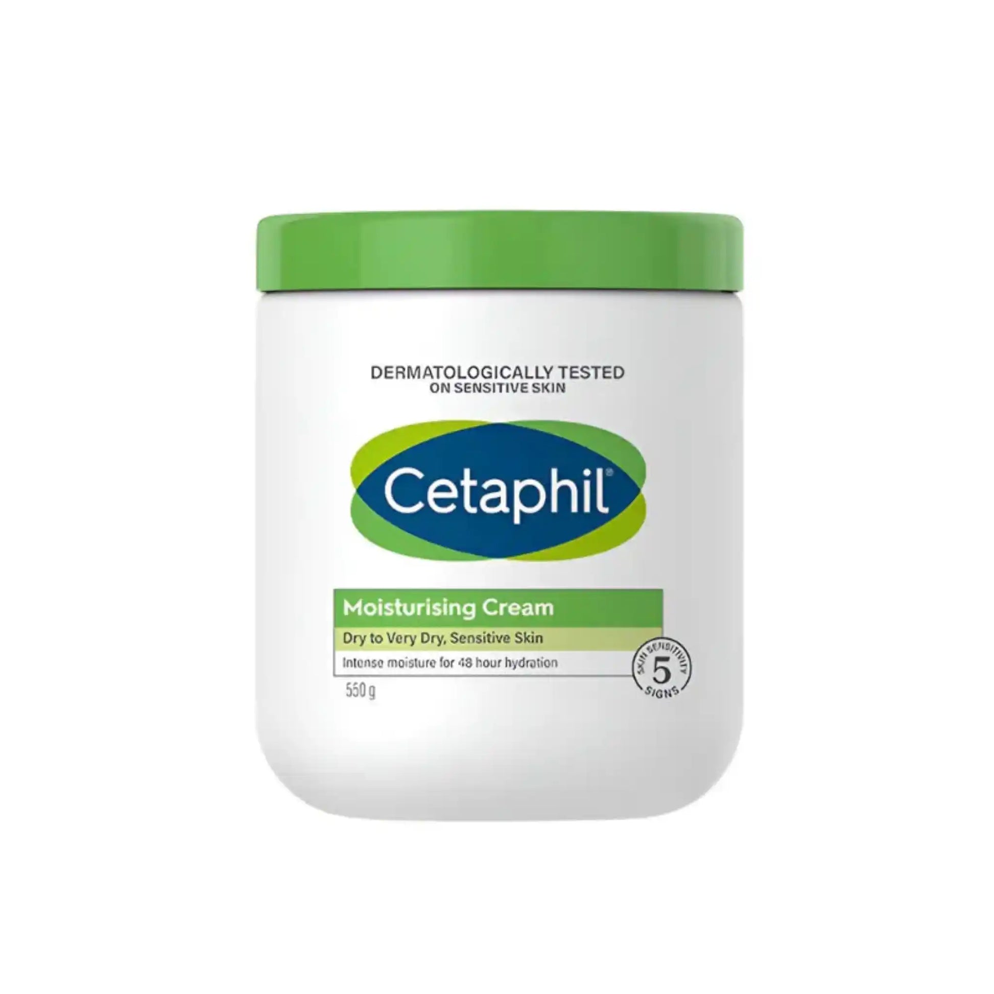 Buy Cetaphil, Moisturizing Cream Dry to Very Dry, Sensitive Skin 550g Online in Qatar