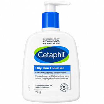 Cetaphil, Oily Skin Cleanser Combination to Oily Sensitive Skin 236ml