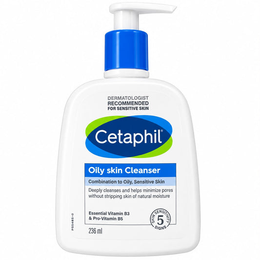 Cetaphil, Oily Skin Cleanser Combination to Oily Sensitive Skin 236ml