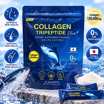 Always, Collagen Tripeptide Plus+ Dietary Supplement Product 20 Sachets