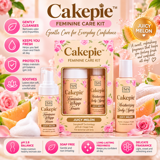 Cakepie, Feminine Care Kit Juicy Melon 100ml