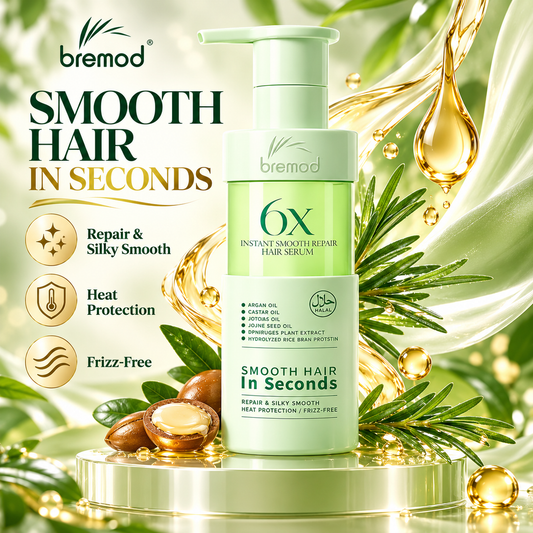 Bremod, 6x Instand Smooth Repair Hair Serum 150ml