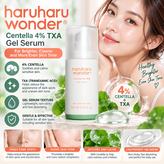 haruharu wonder, Centella 4% TXA Gel Serum 30ml