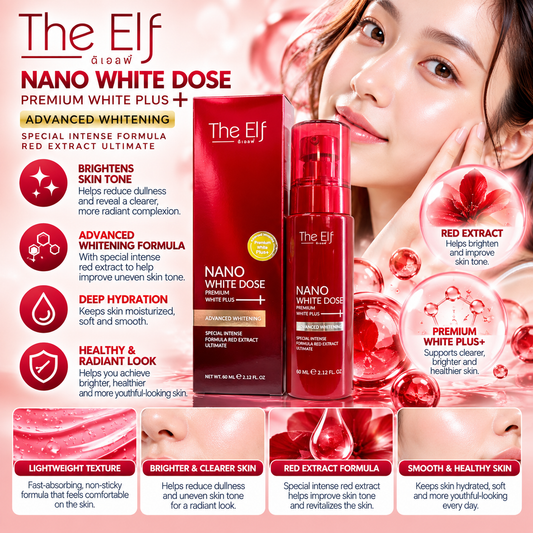 The Elf, Nano White Dose Premium White Plus Advanced Whitening 60ml