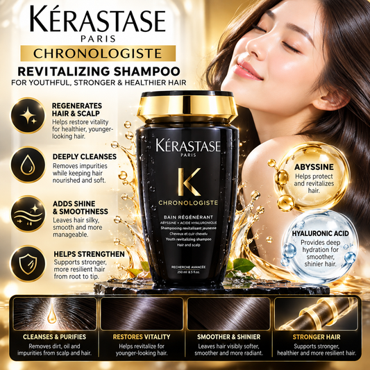 Kerastase, Choronologiste Brain Regenerant Youth  Revitalizing Shampoo Hair and Scalp 250ml