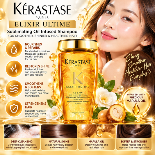 Kerastase, Elixir Ultimate Le Bain Sublimating Oil Infused Shampoo 250ml
