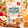 Luna Aura, Hope Glow Crystal Apple Cinnamon 18g x 10 Sachets