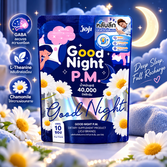 Joji, Goodnight P.M Dietary Suppliment Product 10 Sachets