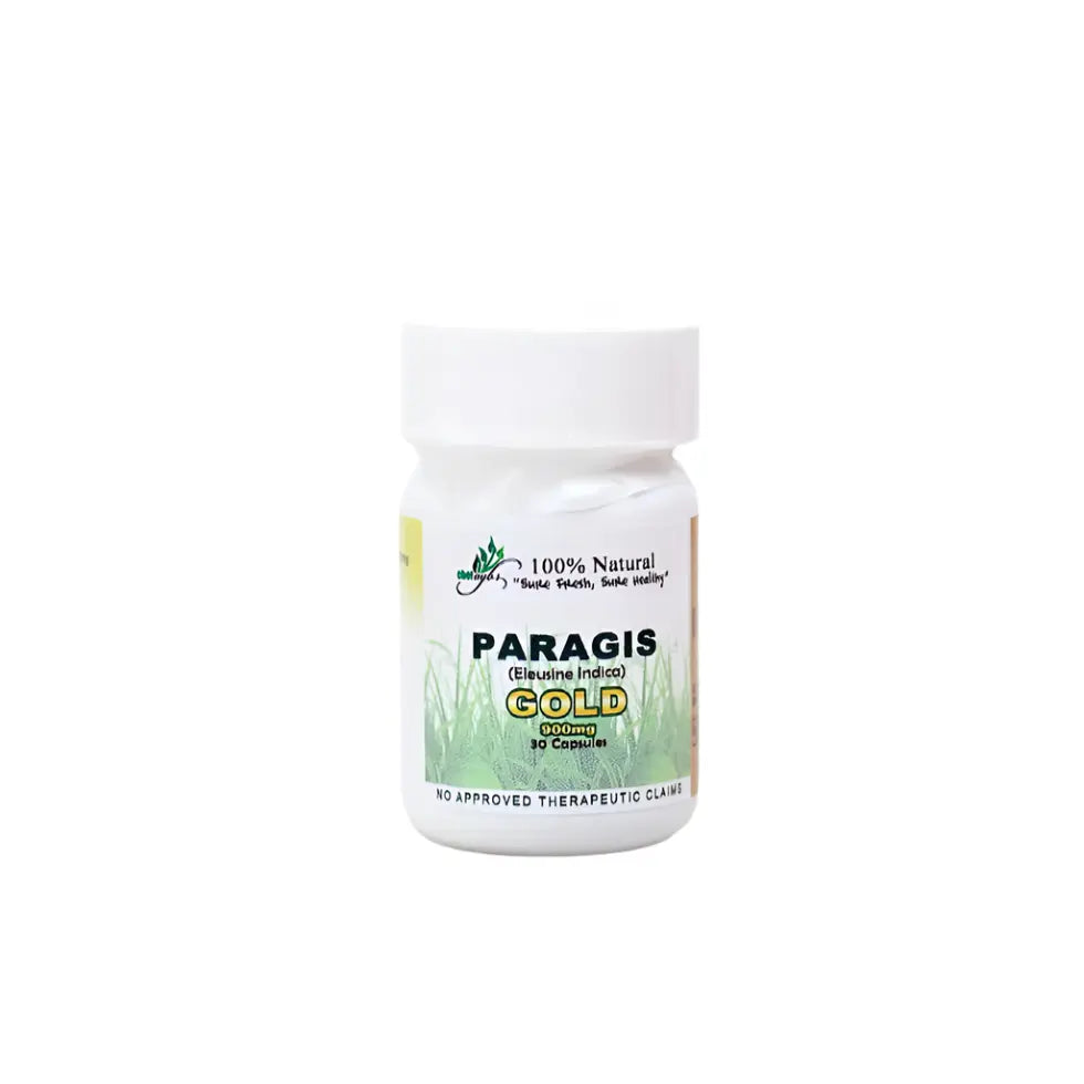Buy Chef Aybs, PARAGIS Gold Eleusine Indica 60 Capsules x 900mg Online in Qatar