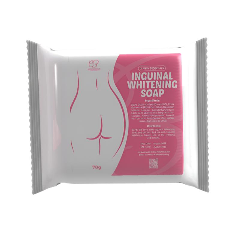 Clarity Essentials, Inguinal Whitening Soap 70g doha, qatar, skincare, available, daily, routine, allaboutskindoha, all about skin doha, bestselling, best, mostselling, most, beauty, product, facebook, instagram, tiktok 
