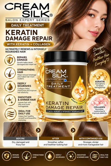 Cream Silk, Salon Expert Treatment Keratin Damage Repair 650ml (AASD)