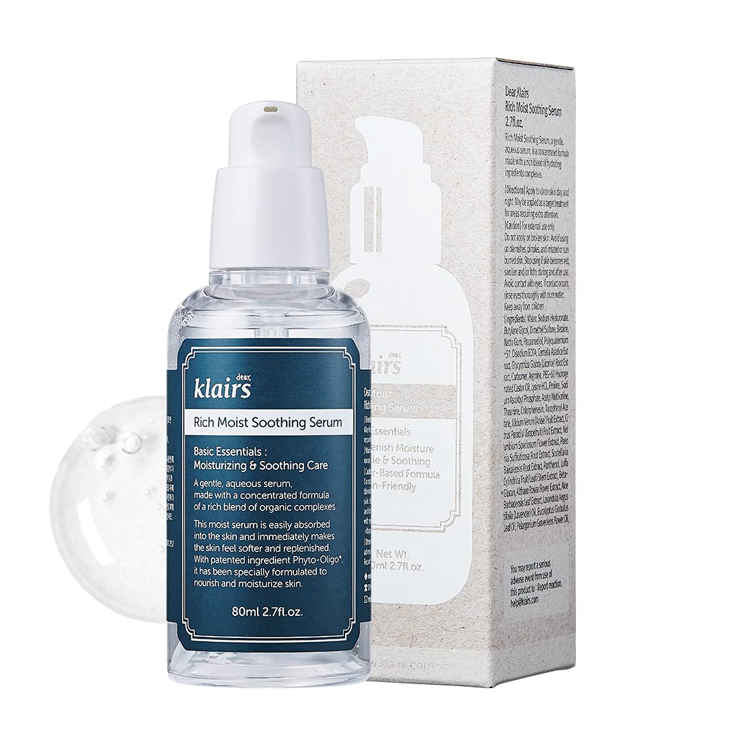 Dear, Klairs, Rich Moist Soothing Serum 80ml