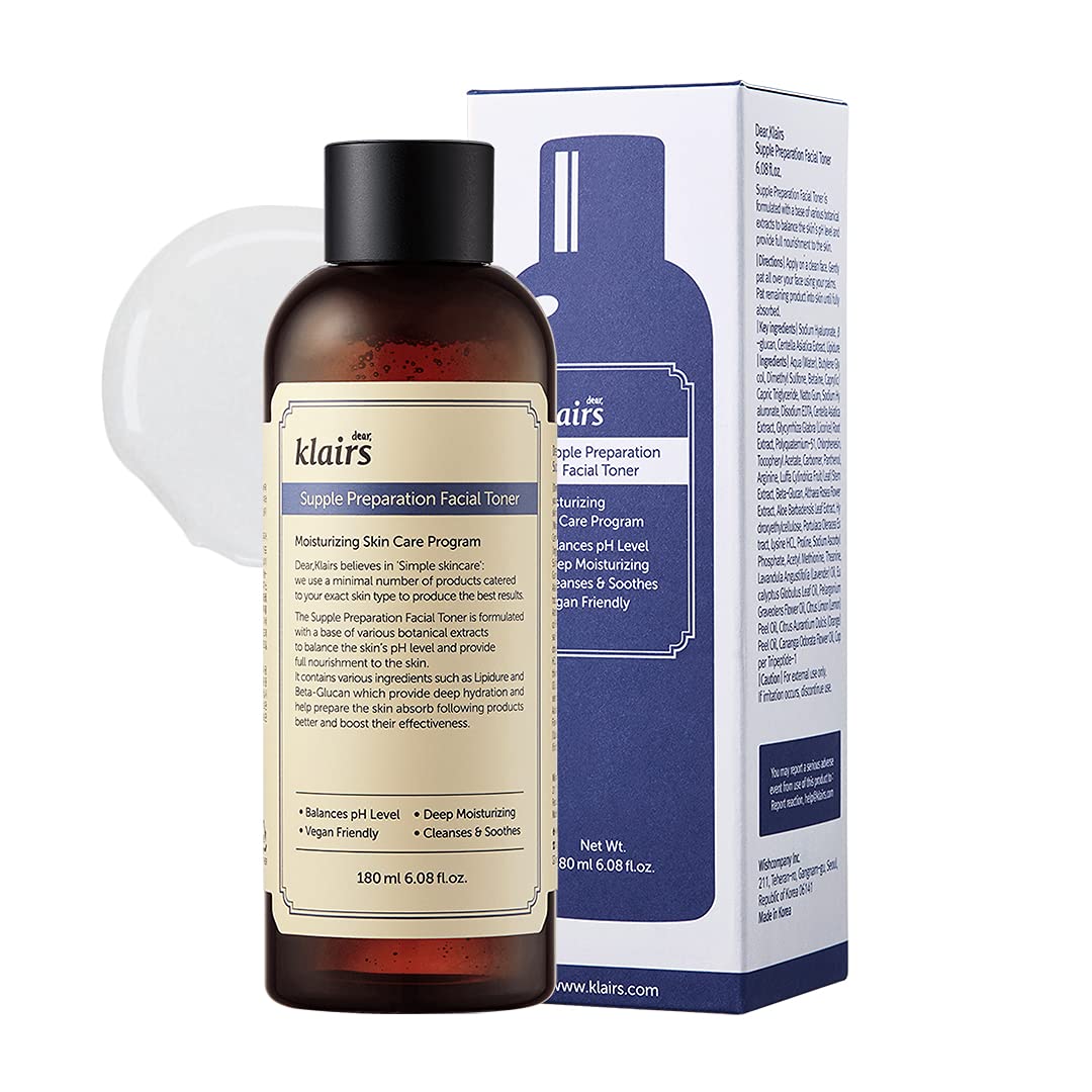 Dear, Klairs, Supple Preparation Facial Toner 180ml