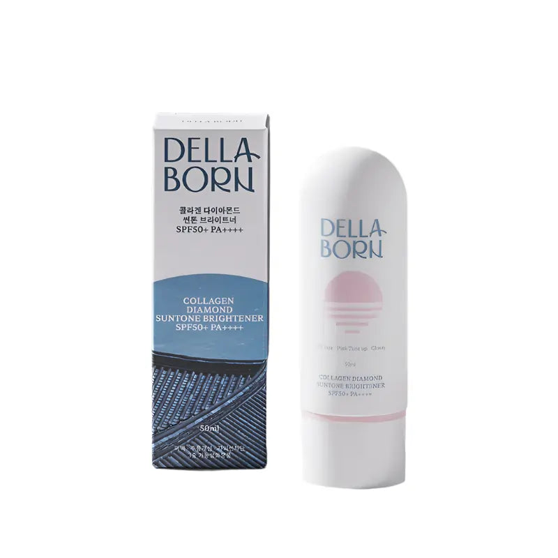 Buy DELLA BORN, Collagen Diamond Suntone Brightener SPF50+ PA++++ 50ml Online in Qatar