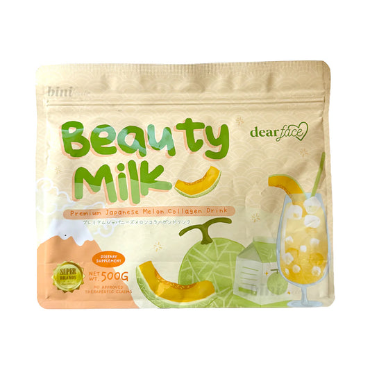 Dear Face, Beauty Milk Premium Japanese Melon Collagen Drink 500g (AASD)