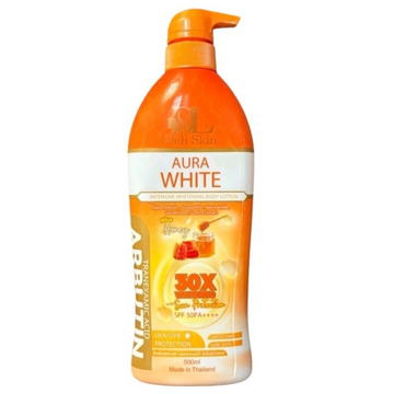Deli Skin, Aura White Intensive Body Lotion 500ml,